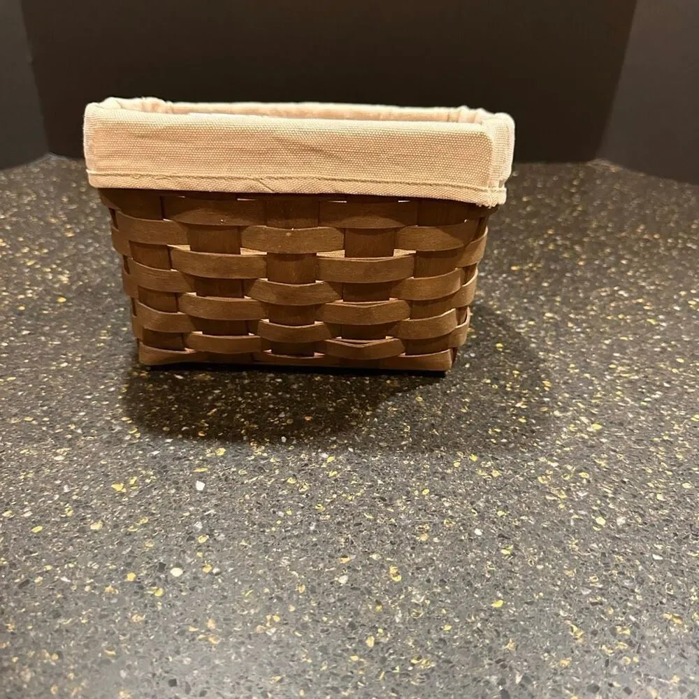 Longaberger Large Recipe Basket with Liner and Protector